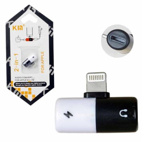 Адаптер KY176 Lightning на AudioAux А3236