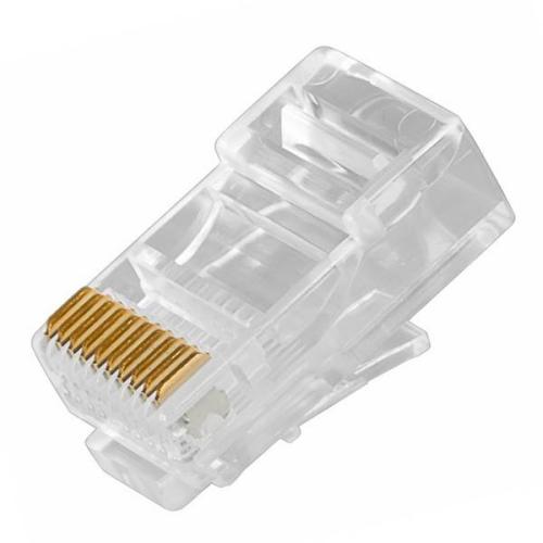 Штекер RJ45 10P10C CAT 5e REXANT отг по 10шт. (05-1041)
