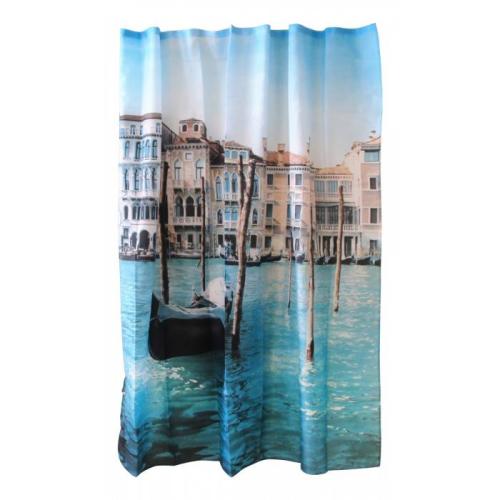 занавеска для ванной 180*180см Curtain-Venice Венеция 000873