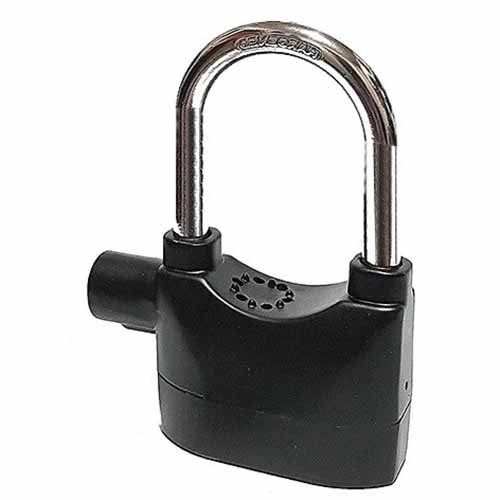 замок навесной с сигнализацией SPARK/X-PERT LUX ARC-110, 70мм, 110Дб, 3 ключа