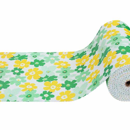 Коврик мерный GRAILY 0,65x15м GR1173А-65 желто-зеленые цветы 103015