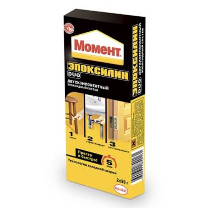 Клей эпоксидный Момент Эпоксилин Duo 2*25мл 16535