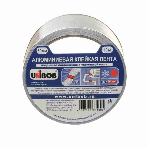 Лента алюминиевая UNIBOB 50мм*10м