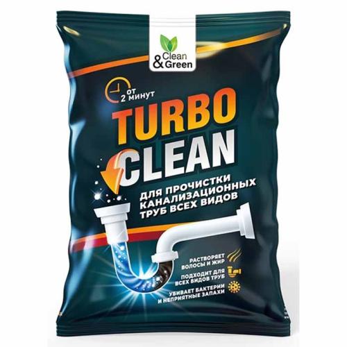 Средство для канализации щелочное пакет 70г Clean&Green 8083