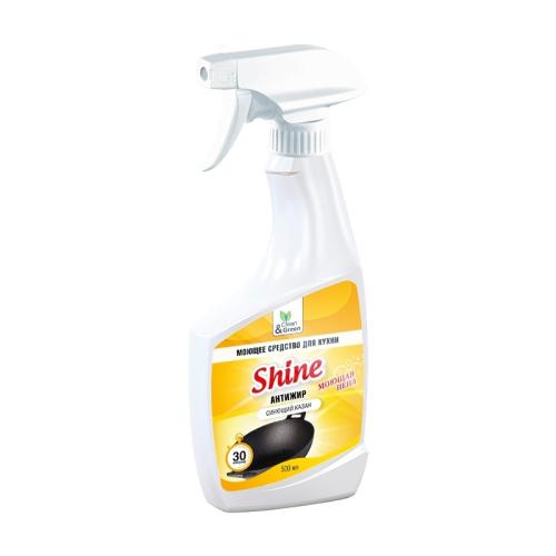 Средство моющее для казана (антижир) Shine 500мл Clean&Green 8131