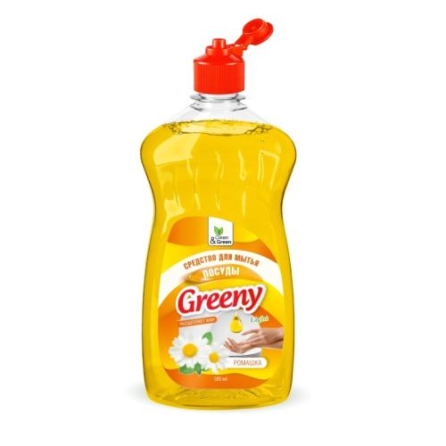 ЖМС (жидкое моющее средство) Greeny Light Ромашка 500мл Clean&Green 8154