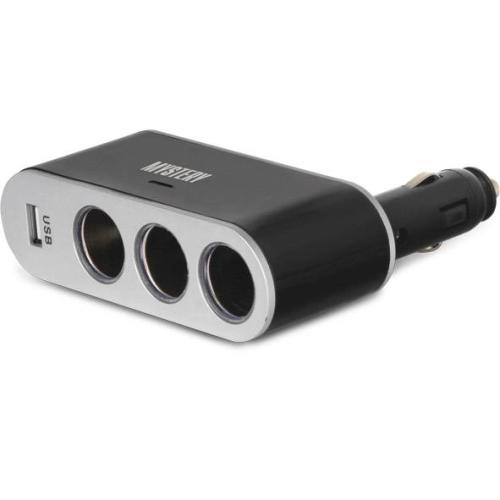 разветв прикур 12/24 (3 вых.+USB) MYSTERY MCU 3