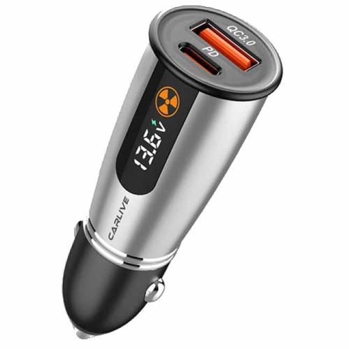 АЗУ 1USB (б/шн) Carlive CR53 PD+QC