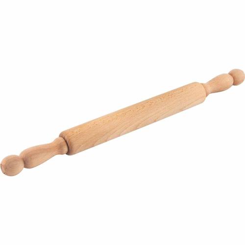Скалка 40см с вращающимися ручками (бук) 005543