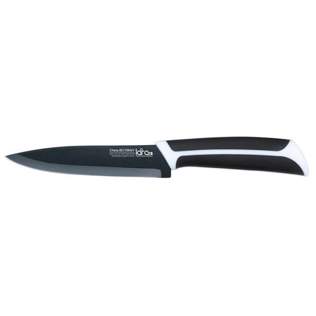 нож LARA LR05-27 разделочный 15,2см черное керамич покрытие Black Ceramic