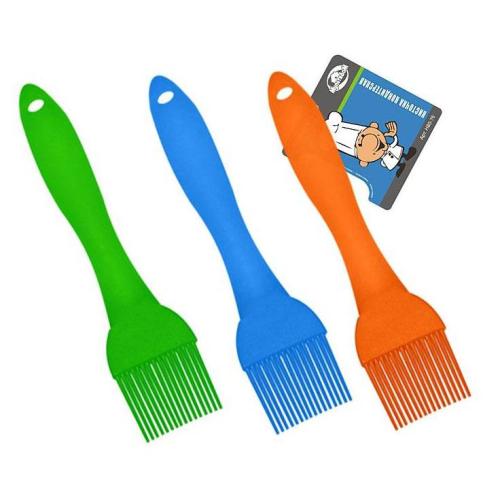 кисточка кондитерская 20,5см 3цв. 80-76