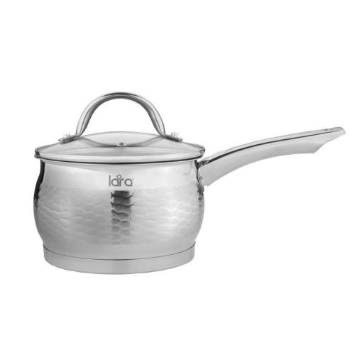 Сотейник LARA Milano LR03-33 16х10см 2,1л капс инд дно