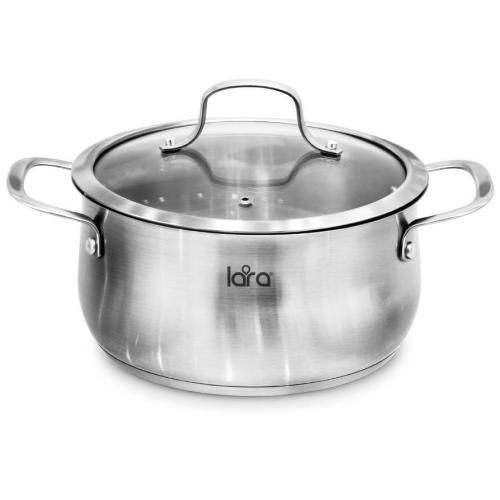 Кастрюля LARA Прованс LR02-350 16х9см 1,8л инд дно