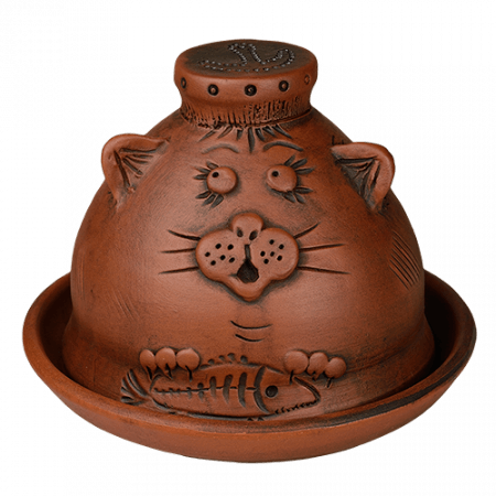 масленка Кот кр.глина
