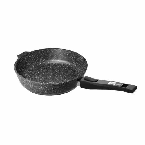 Сотейник Гранит black 28см со съемн.ручкой, без крышки АП 0283802