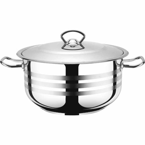 Кастрюля 24л GOLDEN SEE GS01-406 нерж.сталь