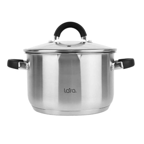 Кастрюля LARA Ника LR02-909 24х14,5см 6,5л инд дно