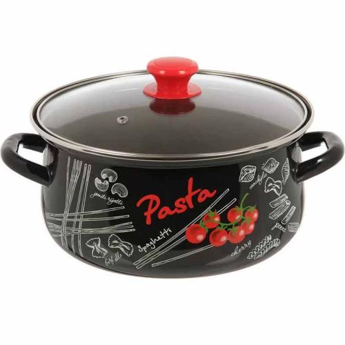 Кастрюля 4л сфер.черная 61915-143/4.02-У4 Болоньезе