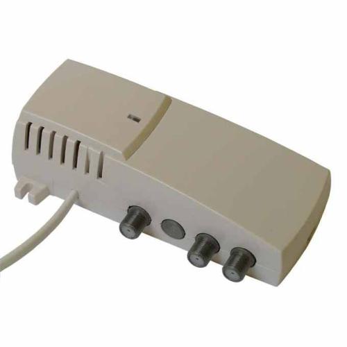 Усилитель антенный TERRA AS039 dvb t2 сигнала,220В,2 выхода,регулир.
