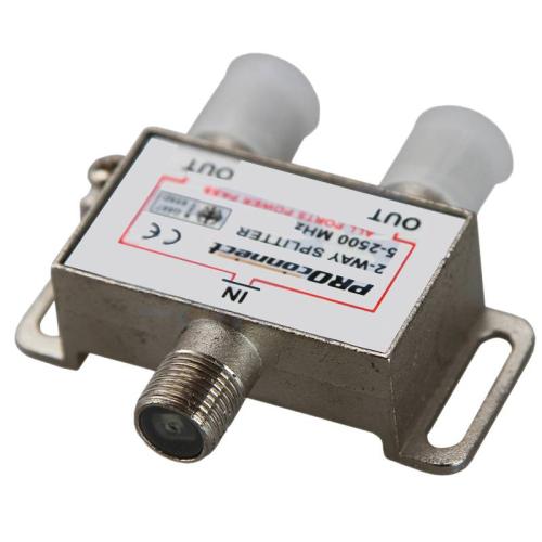 Делитель TB 1вх(F-гн)-2вых(F-гн)5-2500МГц СПУТНИК PROCONNECT