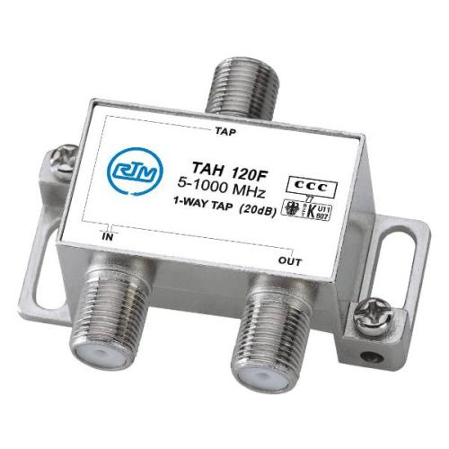 Разветвитель-ответвитель TAH 120F (1х20dB,5-1000MHz,F-разъем)