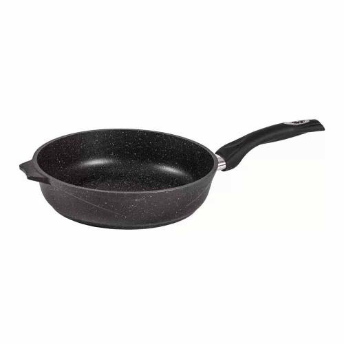 Сковорода Мечта Гранит Black 26см C26802 стекл.крышка,несъемн.ручка 76944