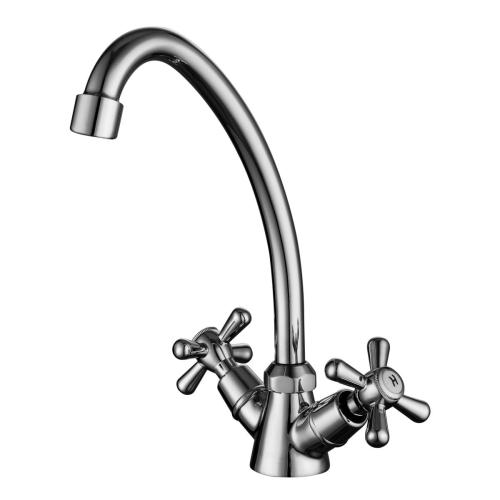 Смеситель для кухни PROMOTION LM6040C поворотный излив,2-х вентильный LEMARK 53745