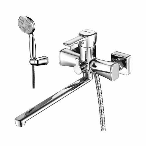 Смеситель для ванн EVITTA LM0551C длинный плоский излив LEMARK 205875