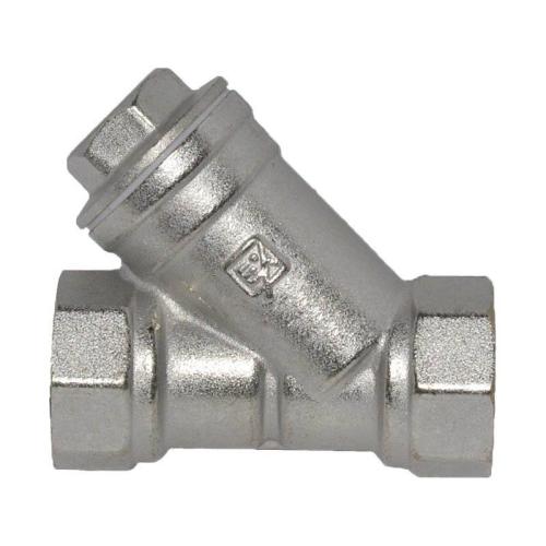 Фильтр грубой очистки 1/2" В/В t=150С 20бар 50мкм угловой,латунь