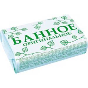 мыло туалетное Банное оригинальное 180г НМЖК