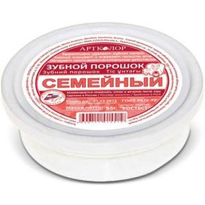 Зубной порошок Семейный 75г