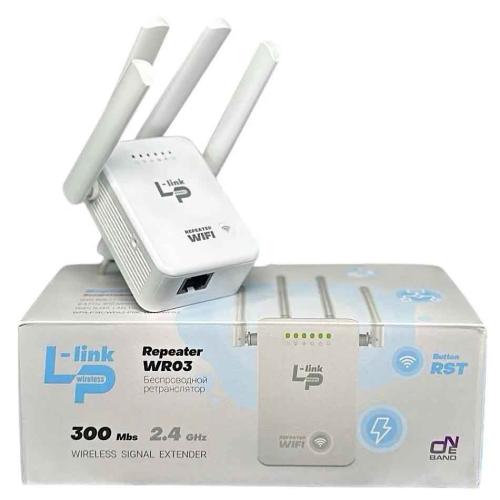 Усилитель Wi-Fi LP-Link WR03 220V 300Мбит/с 802.11B