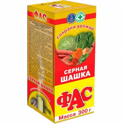 Шашка серная ФАС(Климат) Универсал Квадратная 300г/35шт Капитал-Прок