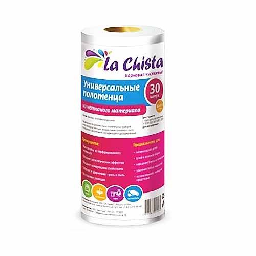 Полотенца универсальные нетканный материал, 30шт LA CHISTA