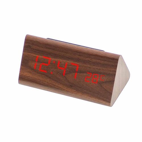 часы-буд JMT(VST)-861-1 сет.цифр.,красные.цифры,дер.корпус,темпер.