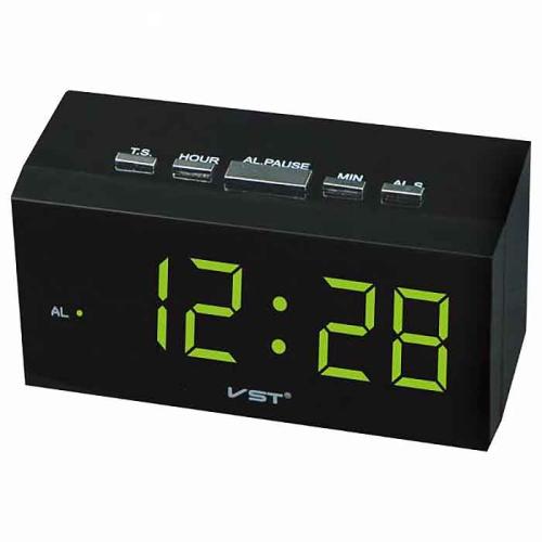 Часы-буд JMT(VST)-772-2 сет. цифр. зеленые цифры