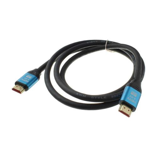 Шнур HDMI-HDMI ENERGY POWER 2K*4K (19+1) 1,5м резиновый,металл.штекер