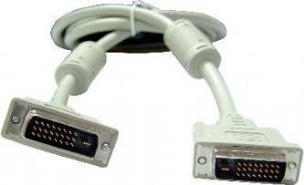 Шнур DVI-DVI Gembird CC-DVI2-10M 25M/25M 10м dual link феррит. кольца, экран