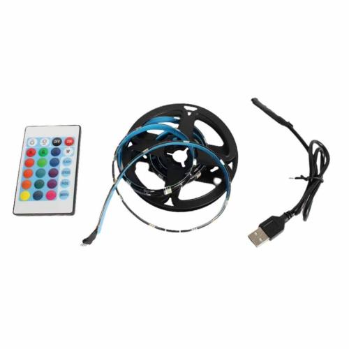 лента светодиодная YYC-5050-2RGB 2м USB, разноцв., ПДУ