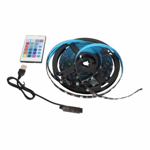лента светодиодная YYC-5050-3RGB 3м USB, разноцв., ПДУ