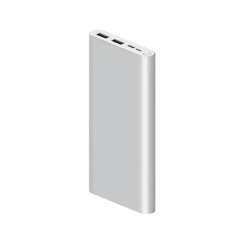 Акк внешний Power Bank 10000mAh 2USB, Type-C, Micro Mi 3