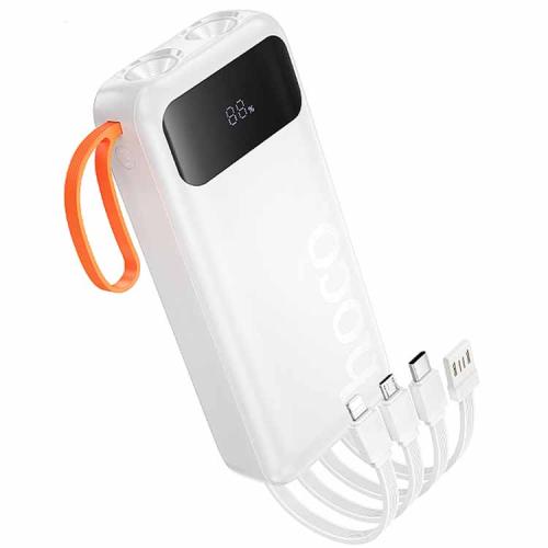 Акк внешний Power Bank HOCO J151A 20000mAh выходы USB,Type-C+шн.micro USB,Type-C,Light