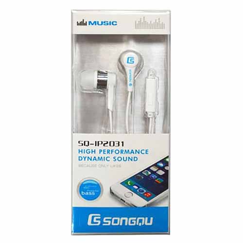 наушники SONG SQ 2031 вакуумн.