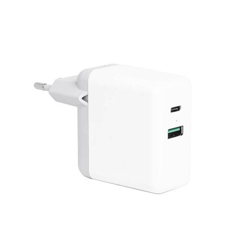 СЗУ 1USB+1PD (б/шн) 3-12V 1500-3000mA  Delta ETL-MP45W быстрая зарядка