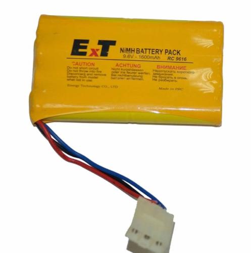 Аккумулятор для элек. игрушек ExT RC-9616 (9.6V NiMh,1600mAh)