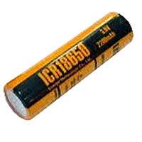 Аккумулятор промышленный ICR 18650F (Li-Ion,2600mAh)высокий+ EnergyTechology