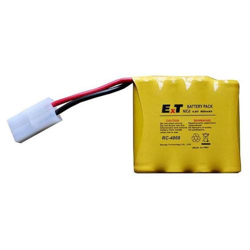 Аккумулятор для элек. игрушек ExT RC-4808 (4.8V NiCd,800mAh)