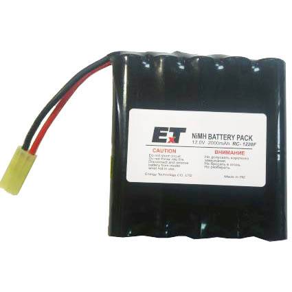 Аккумулятор для электронных игрушек ExT RC-1220 (12V NiMh,2000mAh) BL1