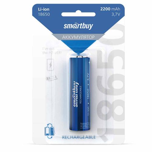 акк пром. LI18650 3,7V 2000-2200mAh (Li-Ion,2000-2200mAh) Smartbuy