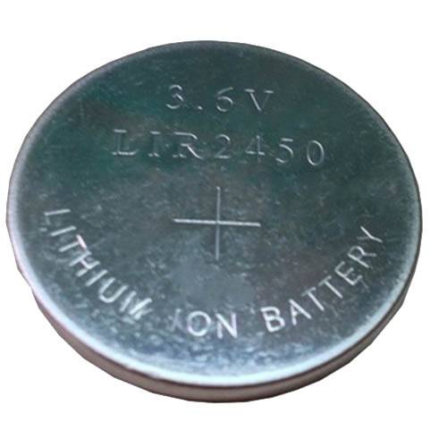 Аккумулятор LIR 2450 3.6v 120(110)mAh Li-lon